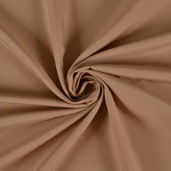 Takoy Umělé hedvábí / silky mírně elastické hnědá metráž