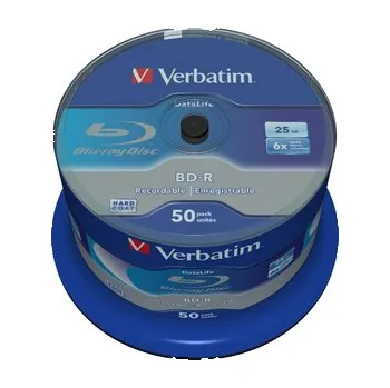 Počítač VERBATIM BD-R SL (6x, 25GB),NON-ID, 50 cake 43838