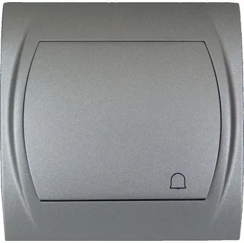 vypínač KARLIK zvonkový vypínač béžový