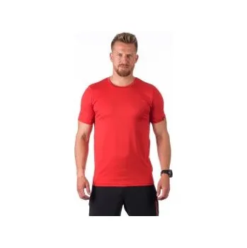 Pánské tričko Northfinder Jones darkredmelange XL; Červená triko