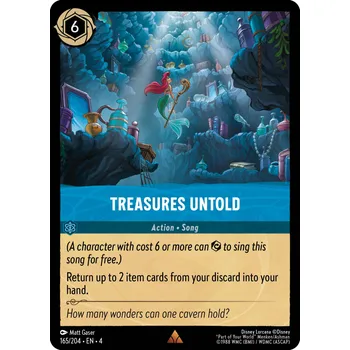 Sběratelská karetní hra Treasures Untold 165/204 - Ursula´s Return Typ karty: Standard