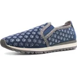 DÁMSKÉ POLOBOTKY JANA 8-8-24704-28 802 MODRÁ Barva: MODRÁ, Velikost: 36