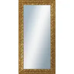 DANTIK - Zarámované zrcadlo - rozměr s rámem cca 60x120 cm z lišty ZVRATNÁ zdobná zlatá (2888)