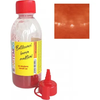 Výtvarná barva ARTEMISS Batikovací reaktivní barva(batika za studena) Vyberte velikost: 13g(250ml), Vyberte odstín: 24 hnědá