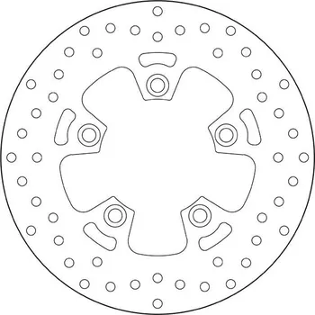 Brzdový kotouč Brzdový kotouč BREMBO 68B40771 fix SUZUKI SV 650 (S) 1999-2002