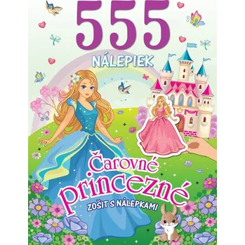 Bystrá hlava 555 nálepiek Čarovné princezné