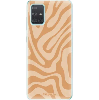 Pouzdro na mobilní telefon Odolné silikonové pouzdro iSaprio - Zebra Orange - Samsung Galaxy A71