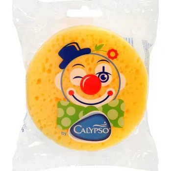 Koupelová houba Klaun Calypso žlutá