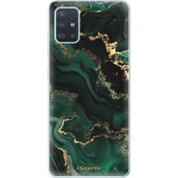 Pouzdro na mobilní telefon Odolné silikonové pouzdro iSaprio - Emerald - Samsung Galaxy A51