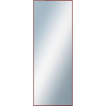 Koupelnový nábytek DANTIK - Zarámované zrcadlo - rozměr s rámem cca 60x160 cm z lišty Hliník vínová | P269-209 (7269209)