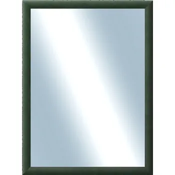 Zrcadlo DANTIK - Zarámované zrcadlo - rozměr s rámem cca 60x80 cm z lišty LEDVINKA zelená (1443)