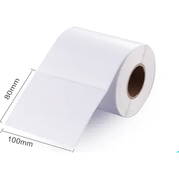 Samolepící etiketa Comix Role samolepících etiket 100 X 80 mm, 500 etiket, C6431 Barva: Bílá