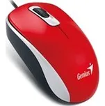 GENIUS DX-110/Kancelářská/Optická/1 000 DPI/Drátová USB/Červená 31010116111