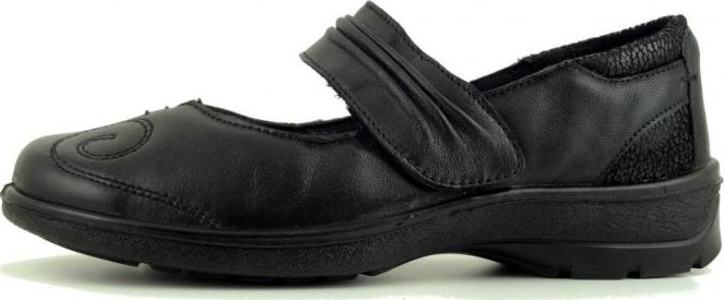 Polobotka letní Aurelia 05820 black, velikost 37