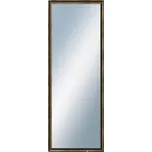 DANTIK - Zarámované zrcadlo - rozměr s rámem cca 60x160 cm z lišty Ferrosa bronzová (3143)