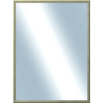 Zrcadlo DANTIK - Zarámované zrcadlo - rozměr s rámem cca 60x80 cm z lišty Y-ka žlutá linka (3127)