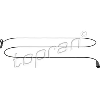 Přislušenství brzdového systému Snímač, počet otáček kol TOPRAN 410 406