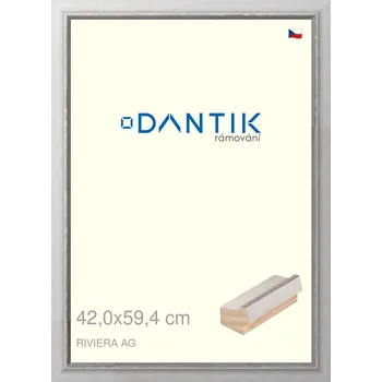 Rám na obraz DANTIK rámeček 42x59,4 | RIVIERA AG (Plexi Čiré) (Vyrobeno s láskou u nás v DANTIKU)