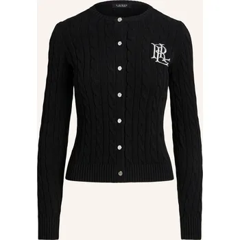 Dámský svetr Lauren Ralph Lauren Dámský Pletený Kardigan, černá, 36