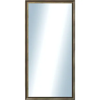 Zrcadlo DANTIK - Zarámované zrcadlo - rozměr s rámem cca 60x120 cm z lišty Ferrosa bronzová (3143)