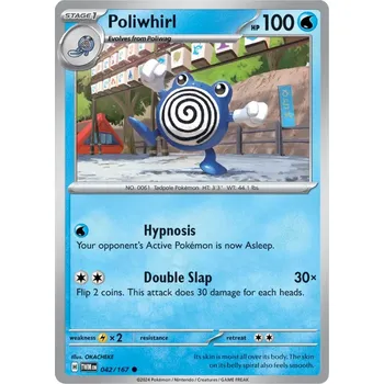Karetní hra Poliwhirl 042/167 - Twilight Masquerade Typ karty: Non-Holo