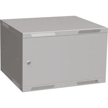 Rozvaděč Rozvaděč nástěnný skládaný SENSA LITE 6U 450mm, dveře plech, RAL 7035, SENSA-L-6U-545-21-G