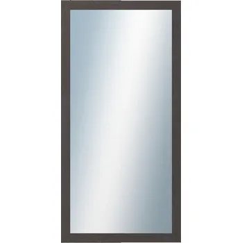Zrcadlo DANTIK - Zarámované zrcadlo - rozměr s rámem cca 50x100 cm z lišty RETRO tmavě šedá (2529)