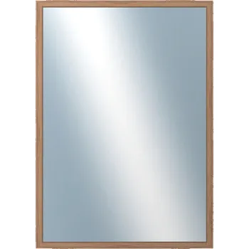 Zrcadlo DANTIK - Zarámované zrcadlo - rozměr s rámem cca 50x70 cm z lišty KASSETTE ořech (2862)