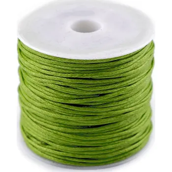 Příze Šňůra bavlněná Ø0,8 mm voskovaná