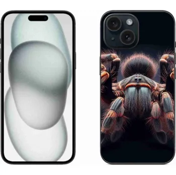 Pouzdro na mobilní telefon Gelový kryt mmCase na iPhone 15 - tarantule