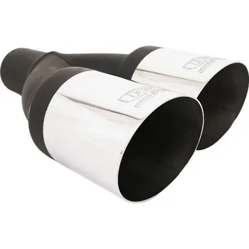 Koncovka výfuku ULTER SPORT Koncovka výfuku 2x80 mm N2-08-1* pravá Průměr vstupu: 55 mm
