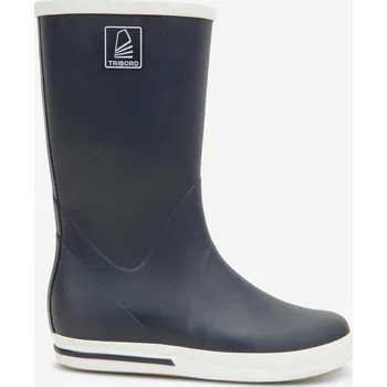 Jezdecká obuv DECATHLON Gumové holínky Sailing 500 37 MODRÁ