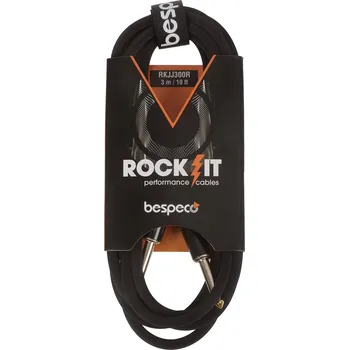 Audio kabel Bespeco ROCKIT Instrument Cable 9 m + prodloužená záruka 3 roky
