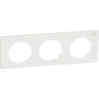 Elektroinstalační materiál LEGRAND Rámeček CÉLIANE 69003 3P ANTIMK 069003