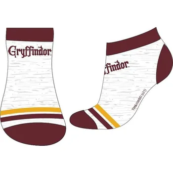 DOVOZ EU CHLAPECKÉ KOTNÍČKOVÉ PONOŽKY HARRY POTTER šedé Velikost: 27/30