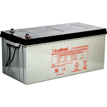 Záložní baterie Akumulátor Leaftron 12V, 200Ah (LTL12-200)