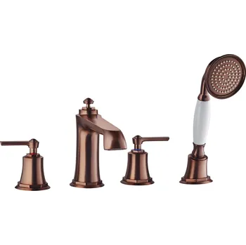 Vodovodní baterie Omnires Armance vanová baterie na vanu měděná AM5232ORB