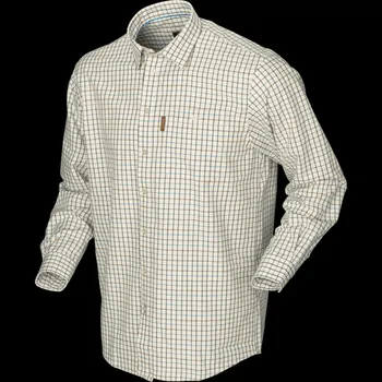 Pánské oblečení HÄRKILA - Stornoway Active košile pánská (Green/Blue check) XXXL