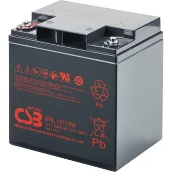 Záložní baterie Akumulátor CSB 12V, 27,5Ah (HRL12110W)