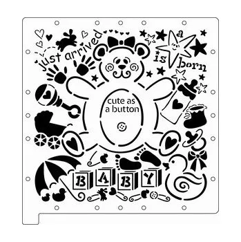 Autodoplněk Fiskars šablona pro ScrapBoss 6612