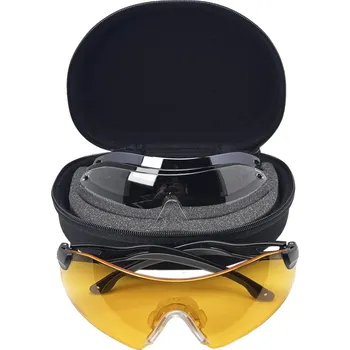 Airsoft STRIKE SYSTEMS® STRIKE ochranné brýle DROP ZONE, 4 zorníky H2X Anti-Fog - Černá