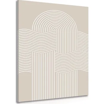 Obraz Dovido Obraz trendová písková duha Mid-Century