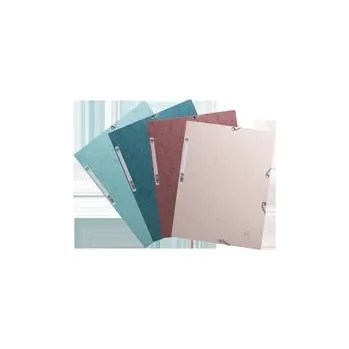 Archivační box Exacompta spisové desky s gumičkou a štítkem Skandi, prešpán, A4 maxi, mix barev