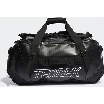 Sportovní taška adidas Terrex RAIN.RDY Expedition Medium Duffel Bag 70 L Black/ White 70 l