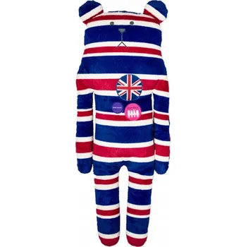 plyšák SCAN deka medvídek FRIEND - CRAFTHOLIC Leniwiec červeno-bílý