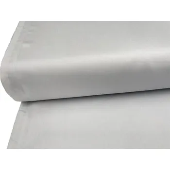 Mirtex Látka SATEEN 150/904 Světle šedá Silver hladký šíře 285cm Ceník: METRÁŽ: od 1 metrů