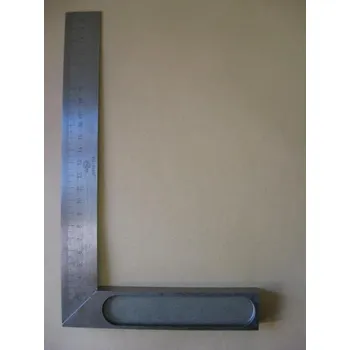 Úhloměr Příložný úhelník 250X155 s pružným ramenem CSN 255122