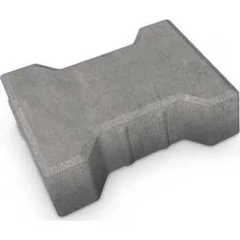 Venkovní dlažba Dlažba zámková skladba Íčko 165x200x60 šedá Semmelrock