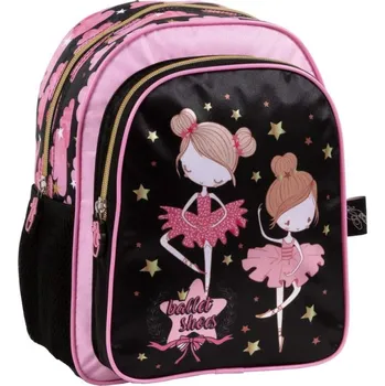 Dětský batoh Derform BATOH S PŘEDNÍ KAPSOU BALERÍNA