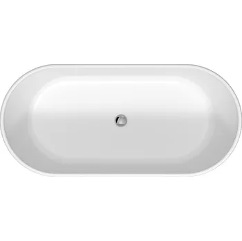 Vana Duravit D-Neo volně stojící vana 160x75 cm oválná bílá 700477000000000